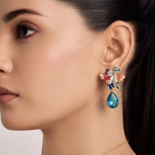 Azure Teal Earrings