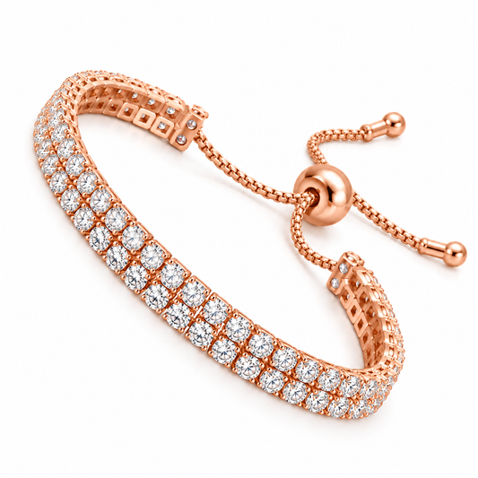 Rose Luxe Tennis Bracelet