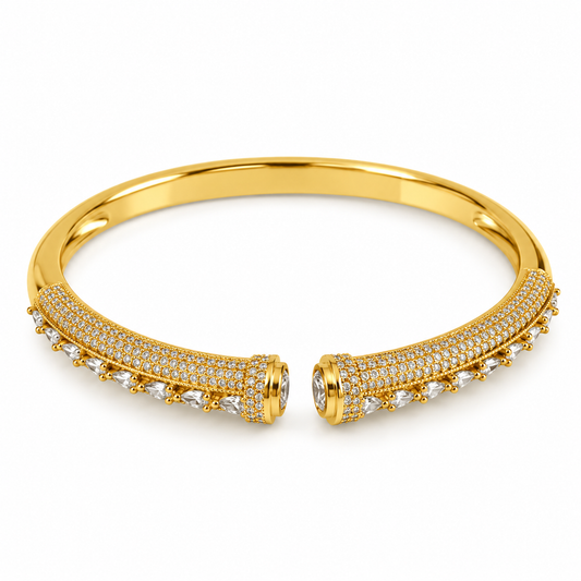 Royal Radiance Cuff Bracelet