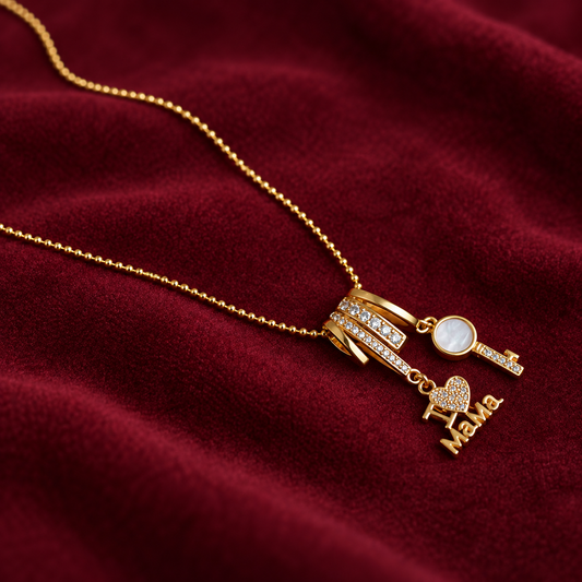 Key of Love Pendant Necklace