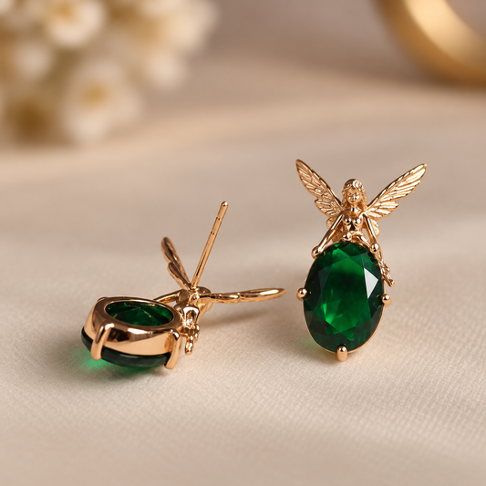 Fairy Queen Verdant Earrings