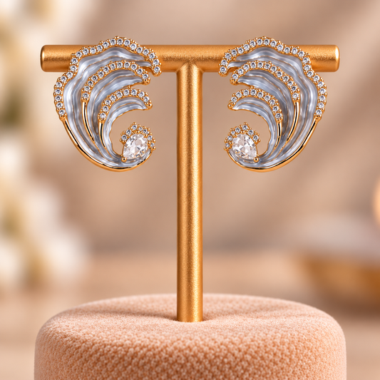 Luxe Wave Earrings