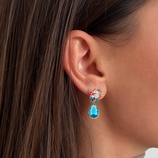 Azure Teal Earrings