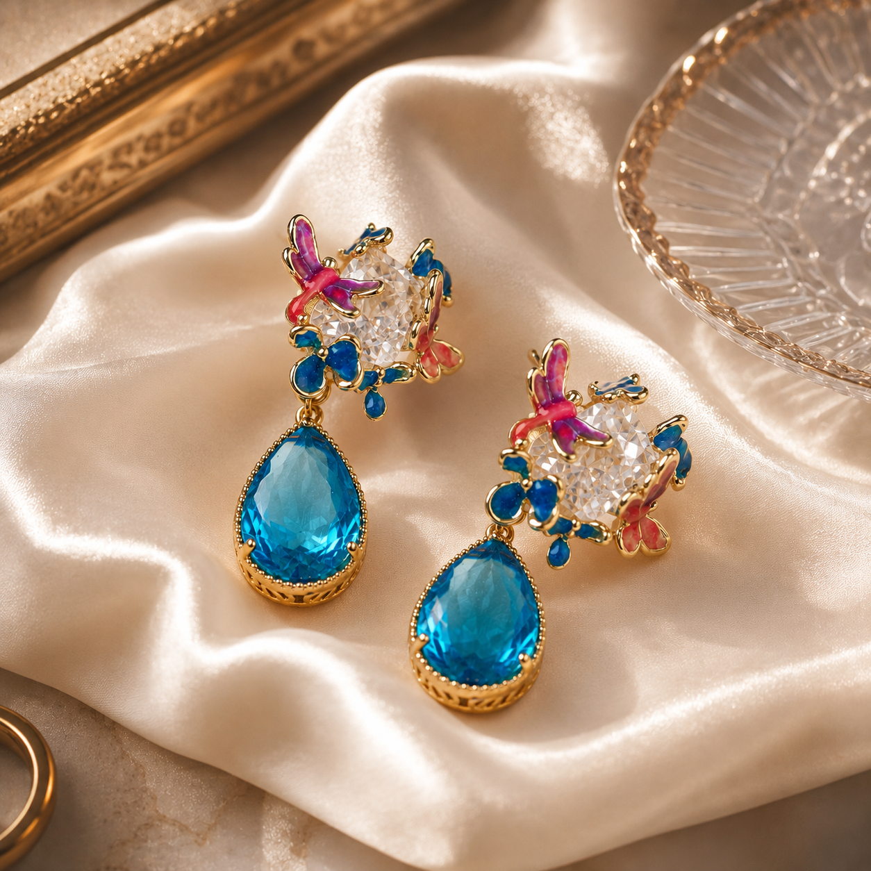 Azure Teal Earrings