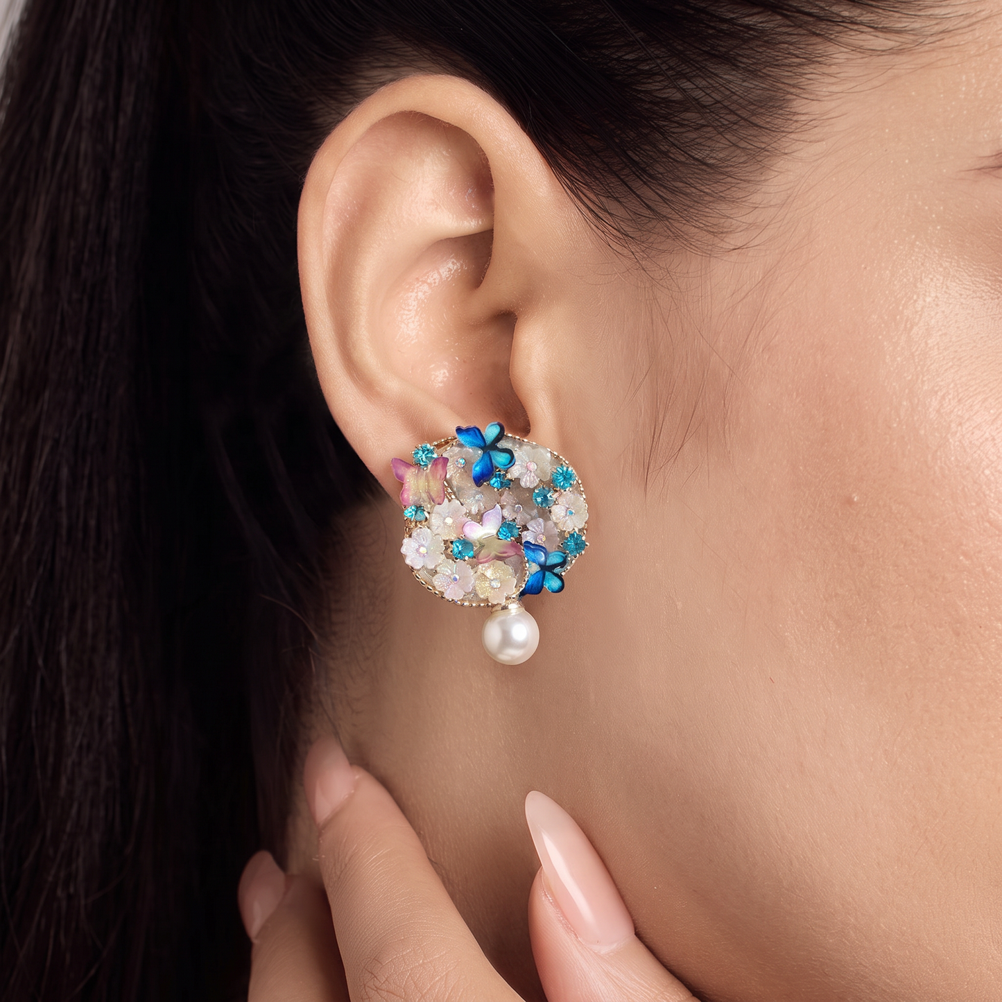 Crystal Meadow Studs