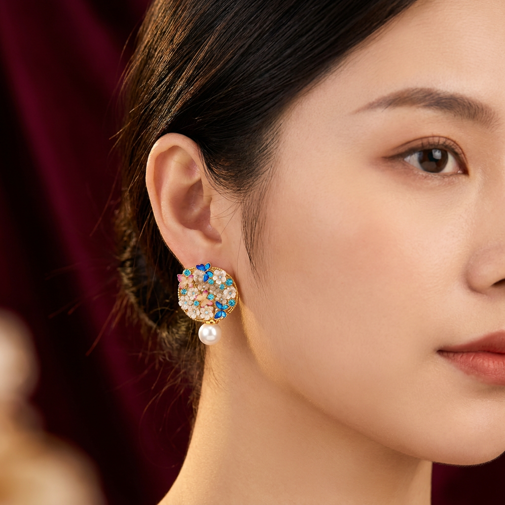 Crystal Meadow Studs