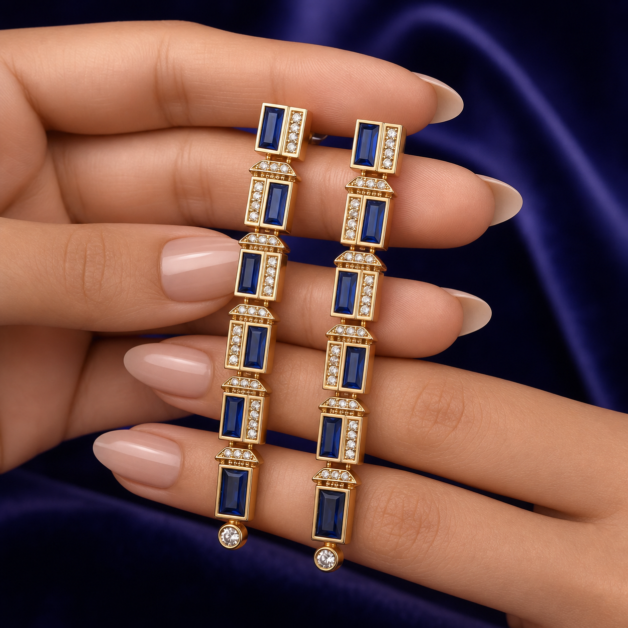Imperial Blue Earrings