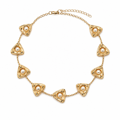 Pearl Prism Necklace