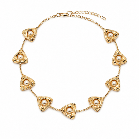 Pearl Prism Necklace