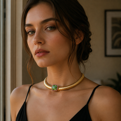 Emerald Royal Neckpiece