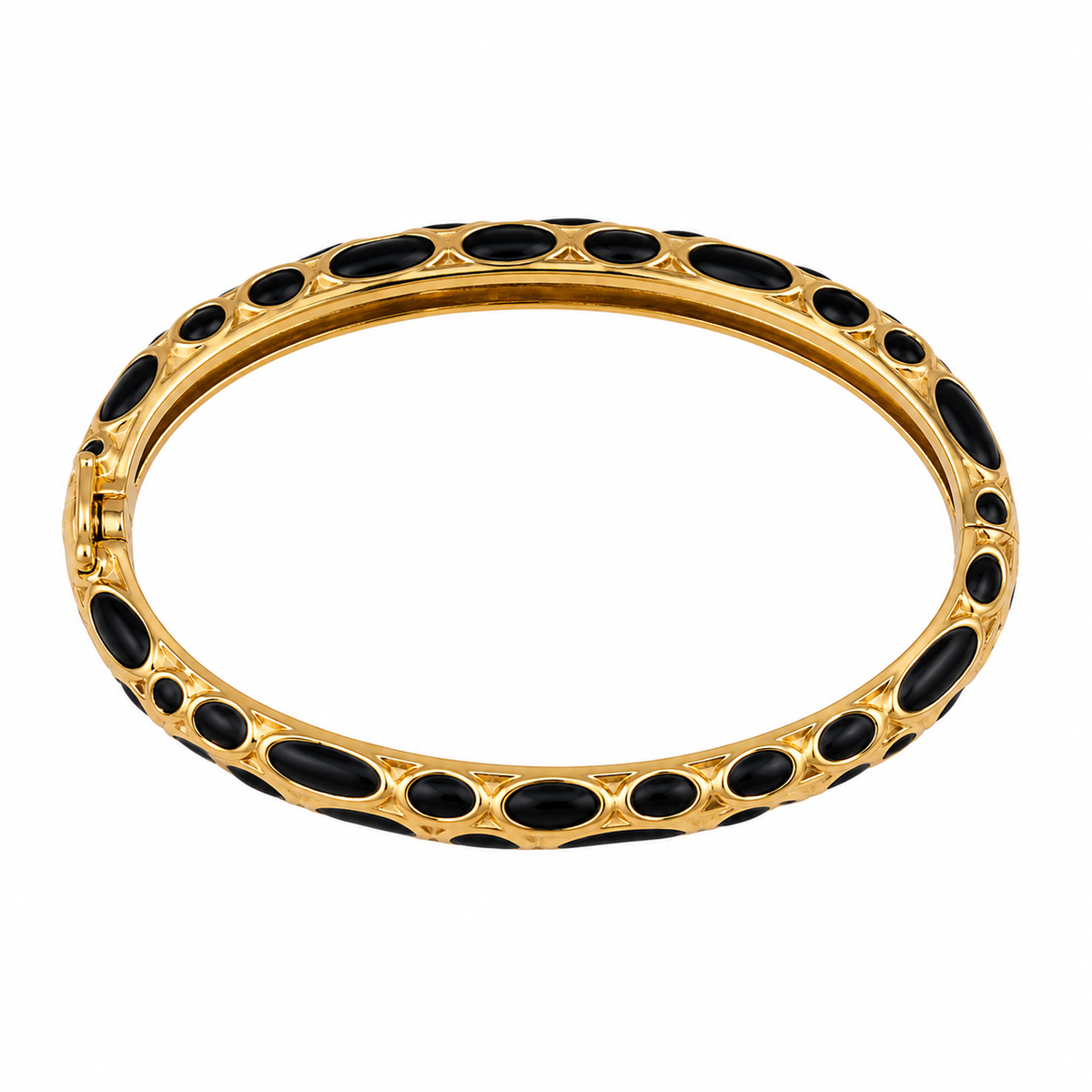 Luxe Enamel Openable Bangle