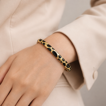 Luxe Enamel Openable Bangle
