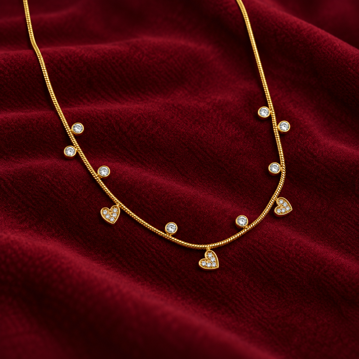 Crystal Heart Necklace