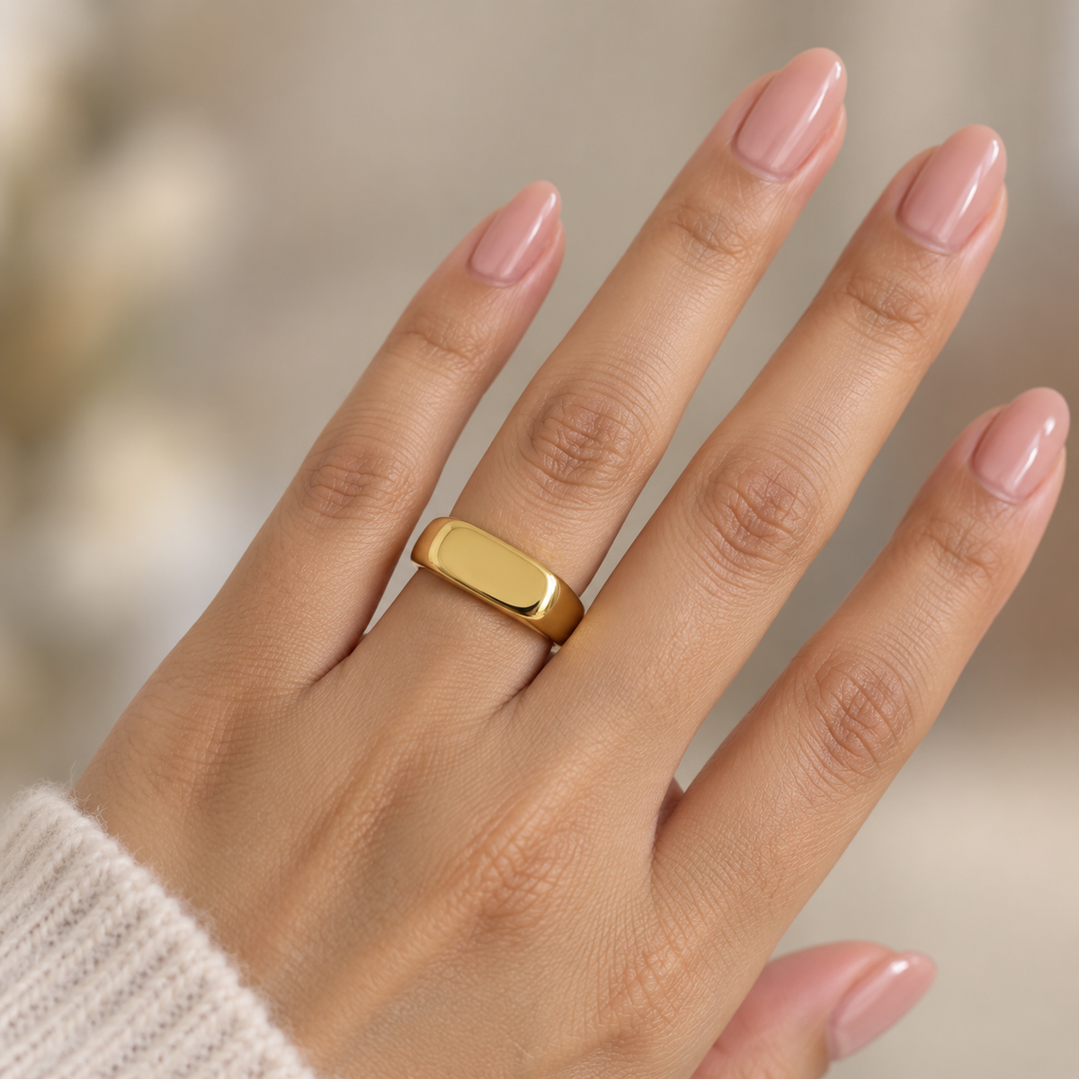 The Sculpted Signet Ring