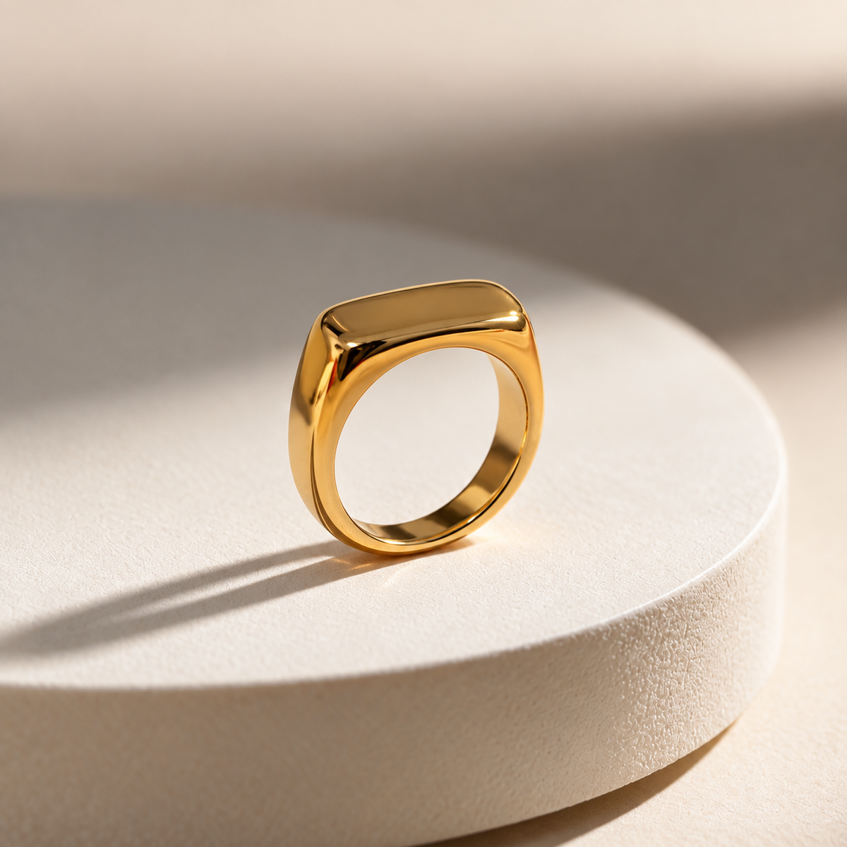 The Sculpted Signet Ring