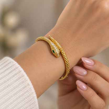 Serpentine Luxe Cuff