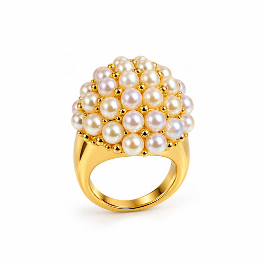 Pearl Majesty Statement Ring