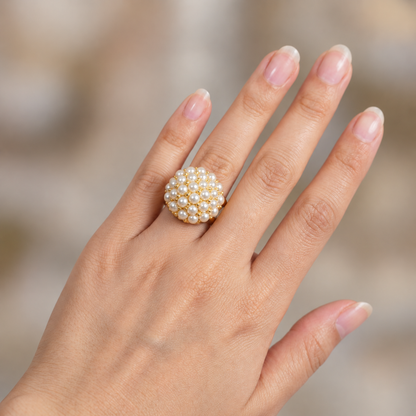 Pearl Majesty Statement Ring
