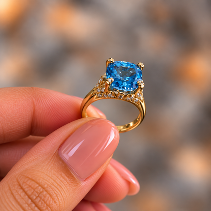 Ocean Blue Royale Ring