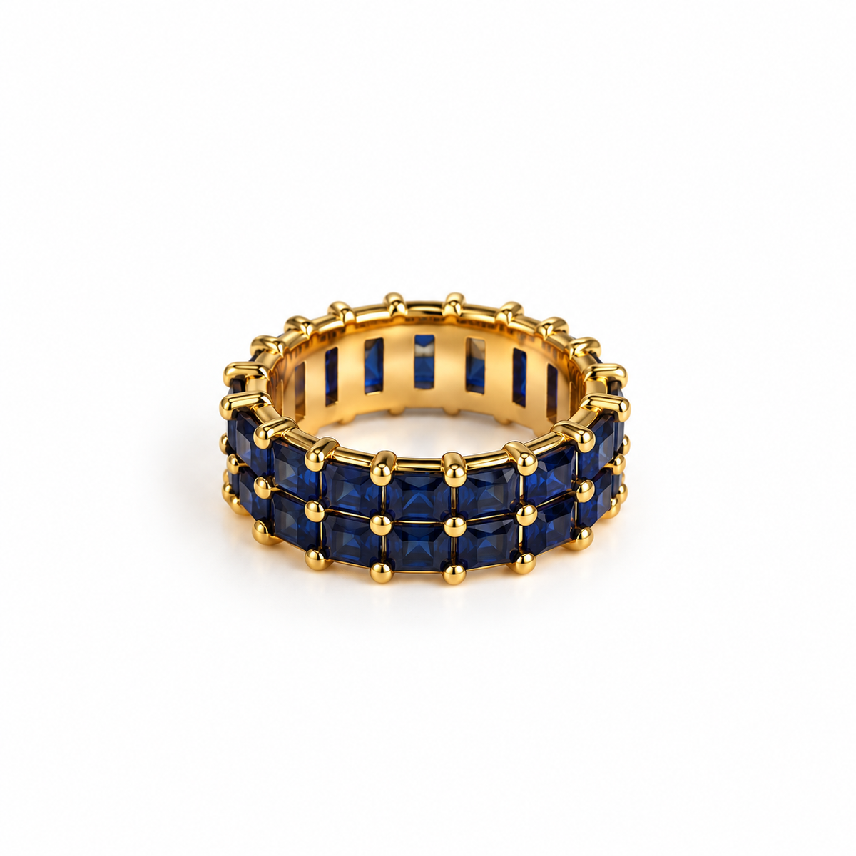 Sapphire Luxe Eternity Ring