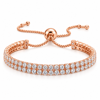 Rose Luxe Tennis Bracelet