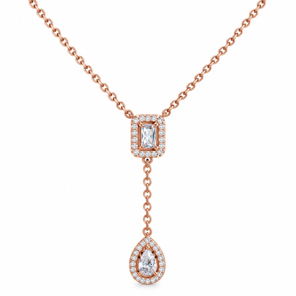 Y-Drop Pendant  Necklace