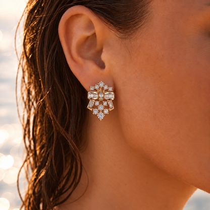 Regal Bow Earrings