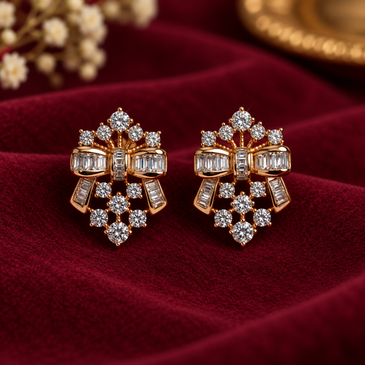 Regal Bow Earrings