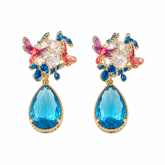 Azure Teal Earrings