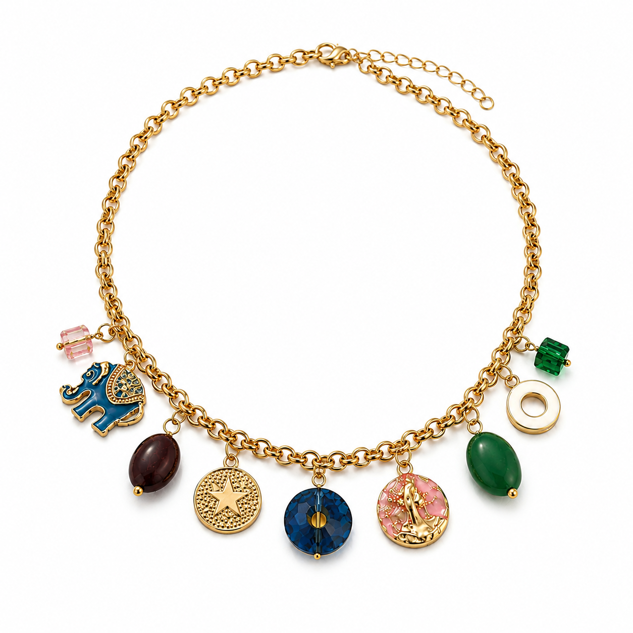 Boho Charm Necklace