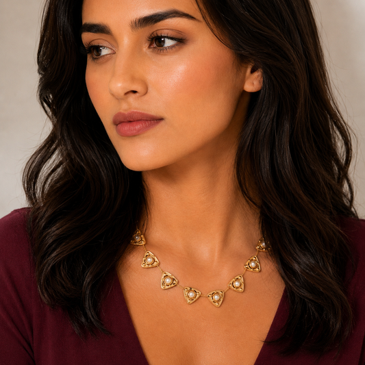 Pearl Prism Necklace