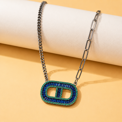 Emerald Link Necklace