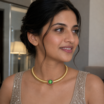 Emerald Royal Neckpiece
