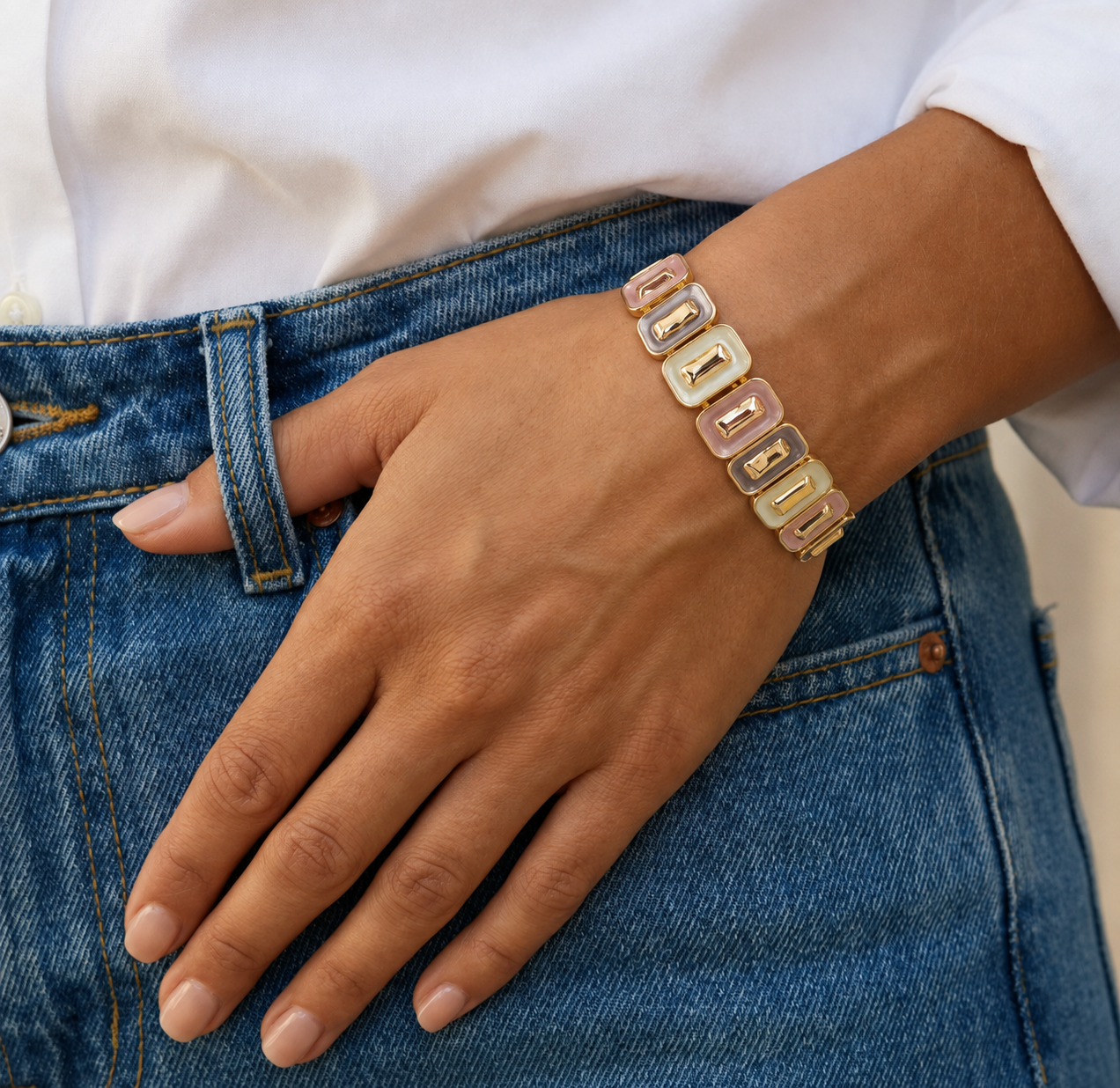 Golden Glaze Bracelet