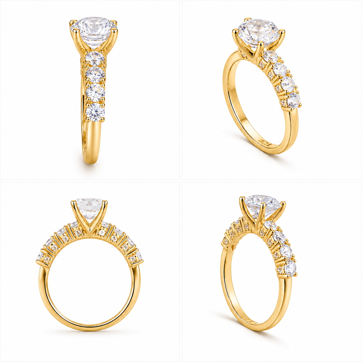 Celeste Halo Ring