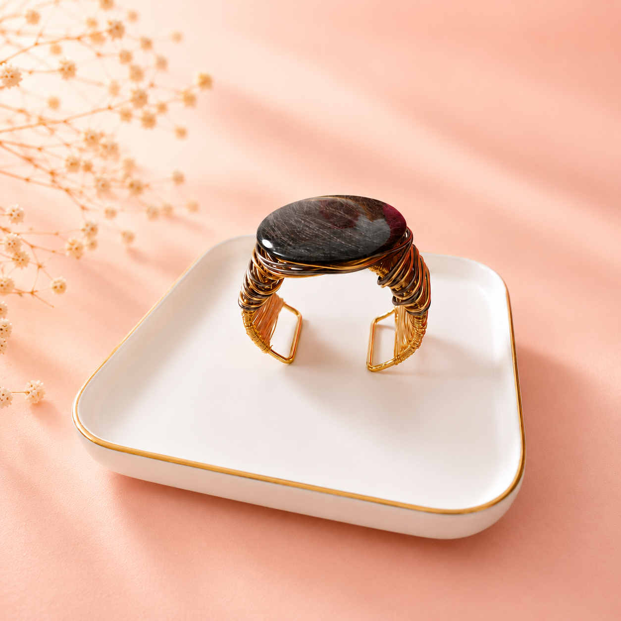 Resin Statement Hand Cuff