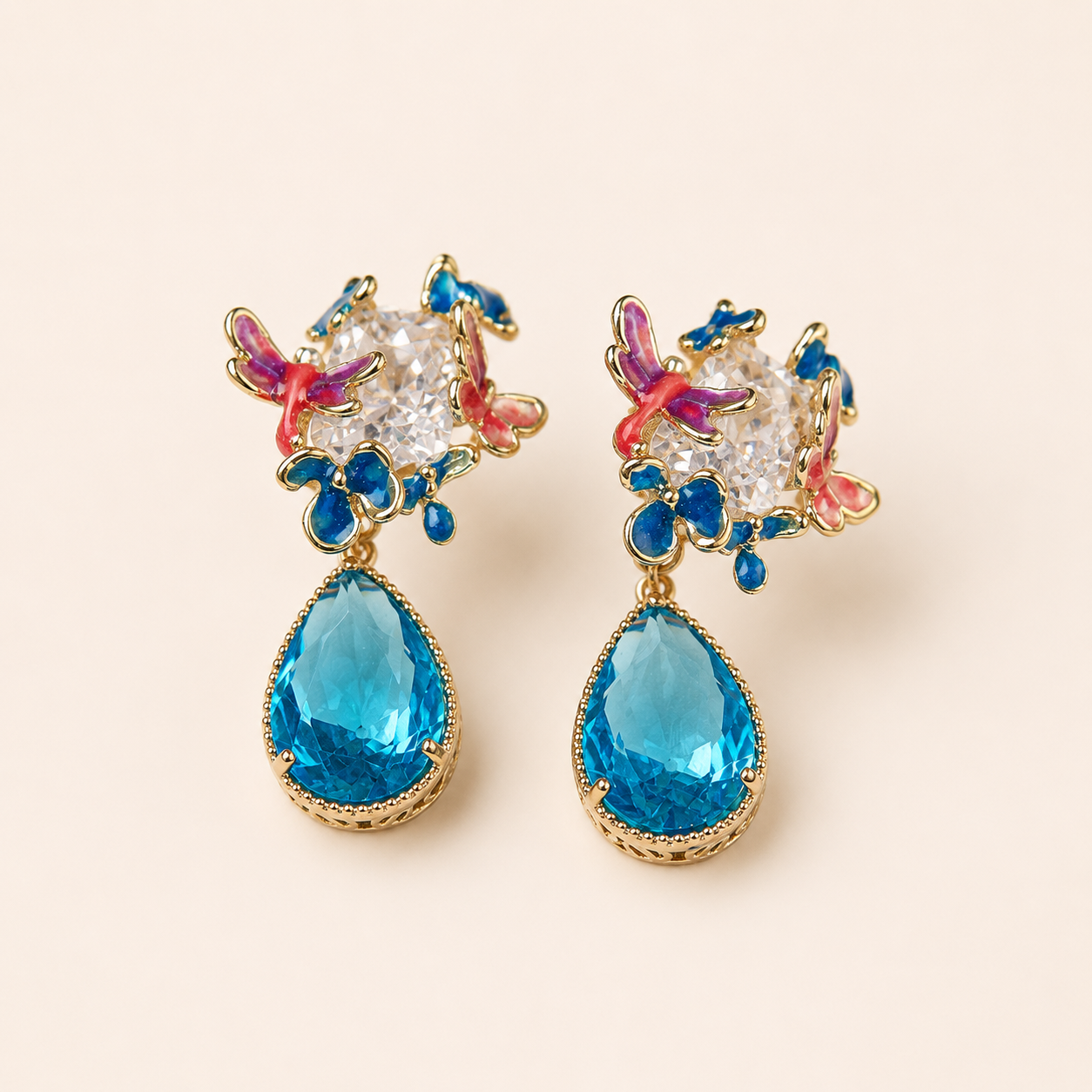 Azure Teal Earrings