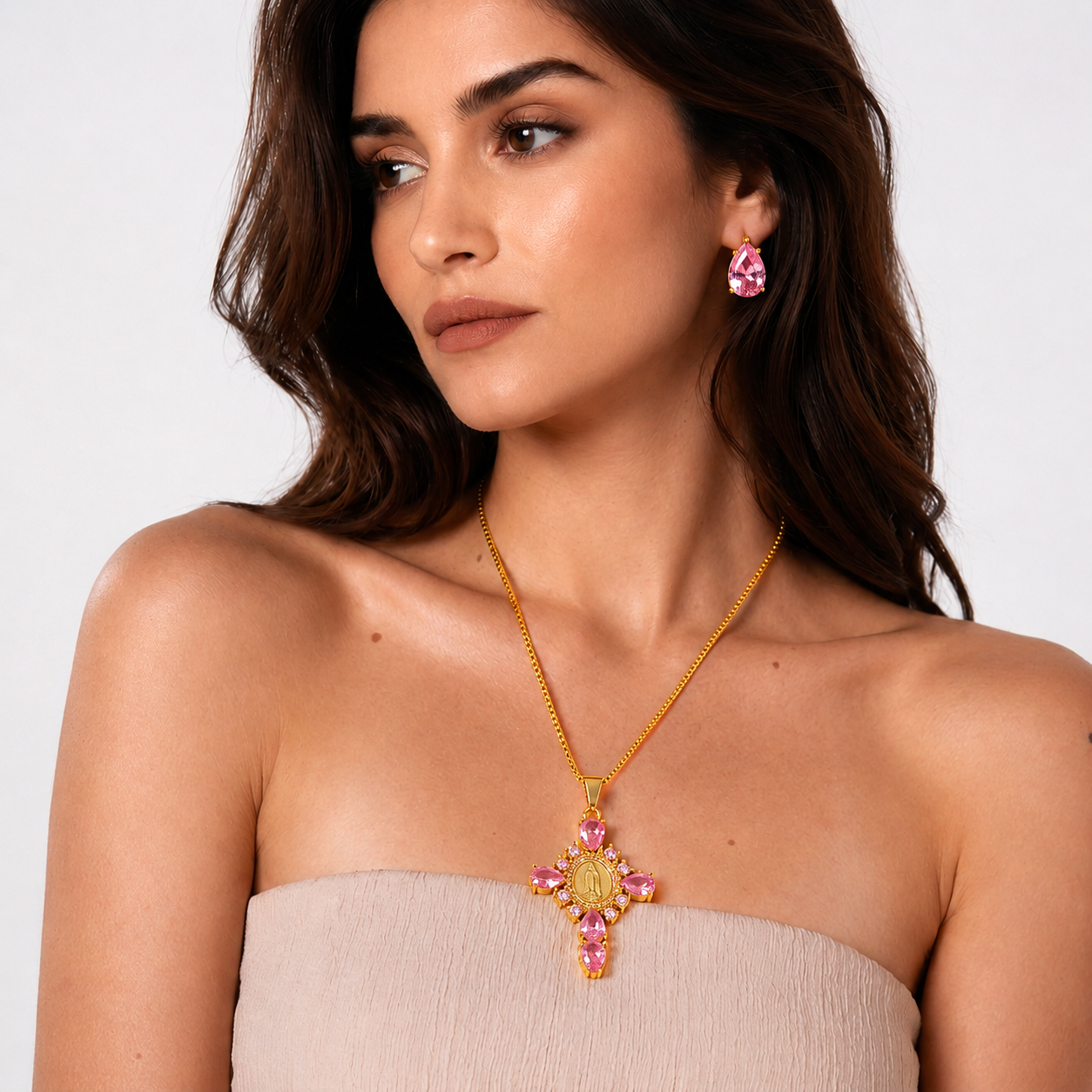 Classic Cross Pendant Necklace