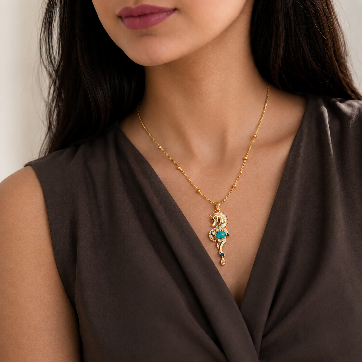Ocean Spirit Dragon Pendant