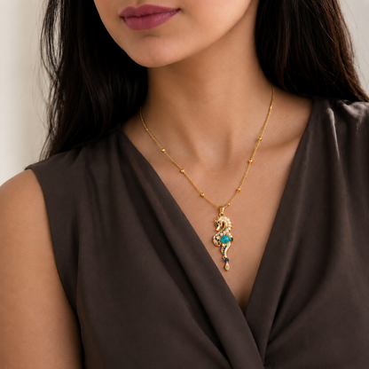 Ocean Spirit Dragon Pendant