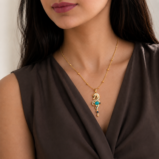Ocean Spirit Dragon Pendant