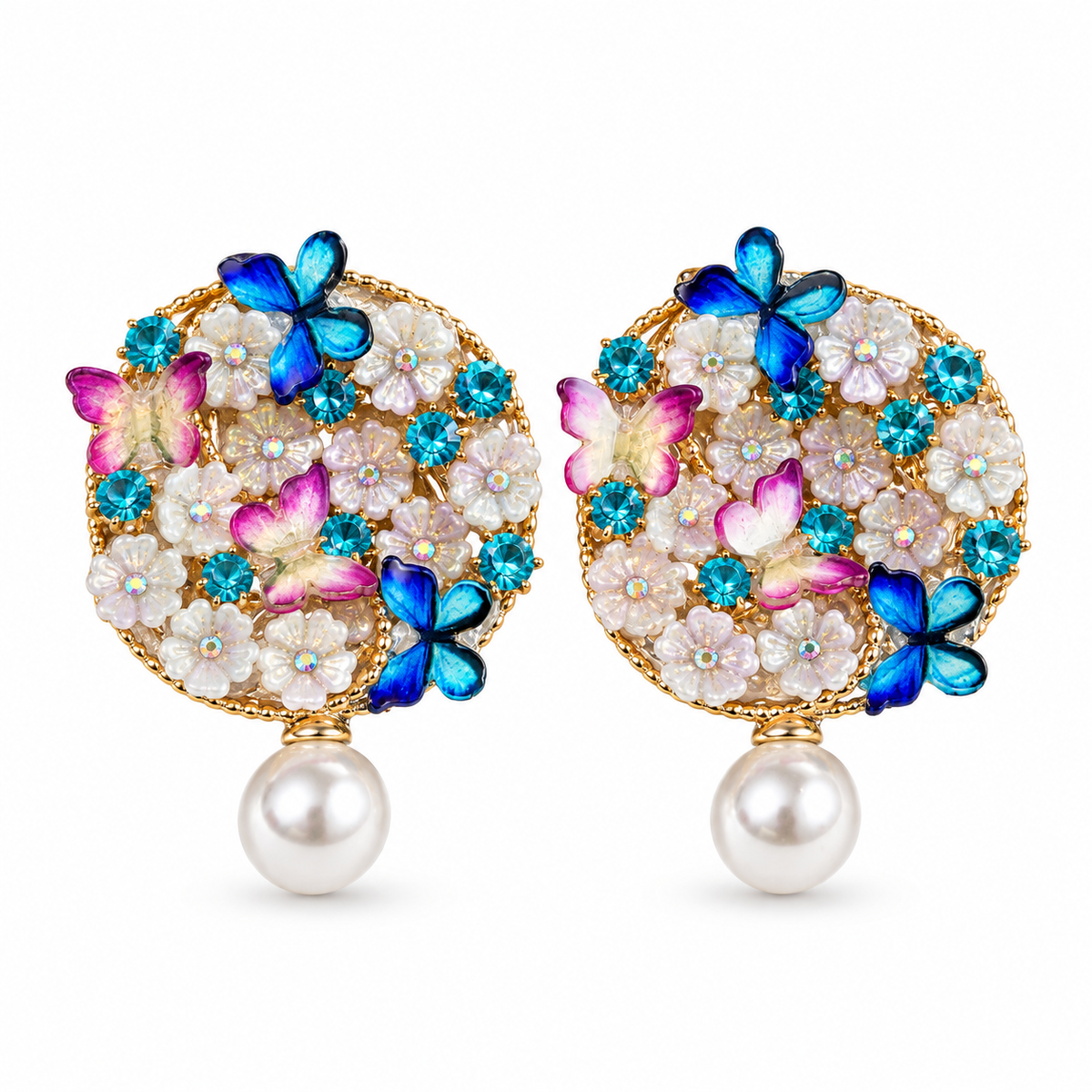 Crystal Meadow Studs