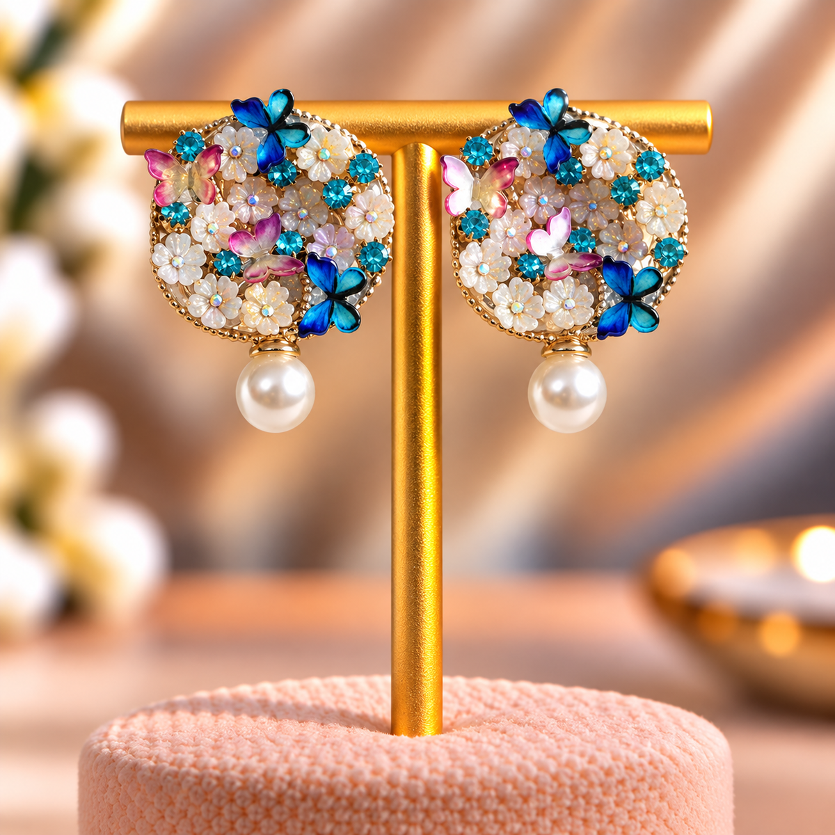 Crystal Meadow Studs