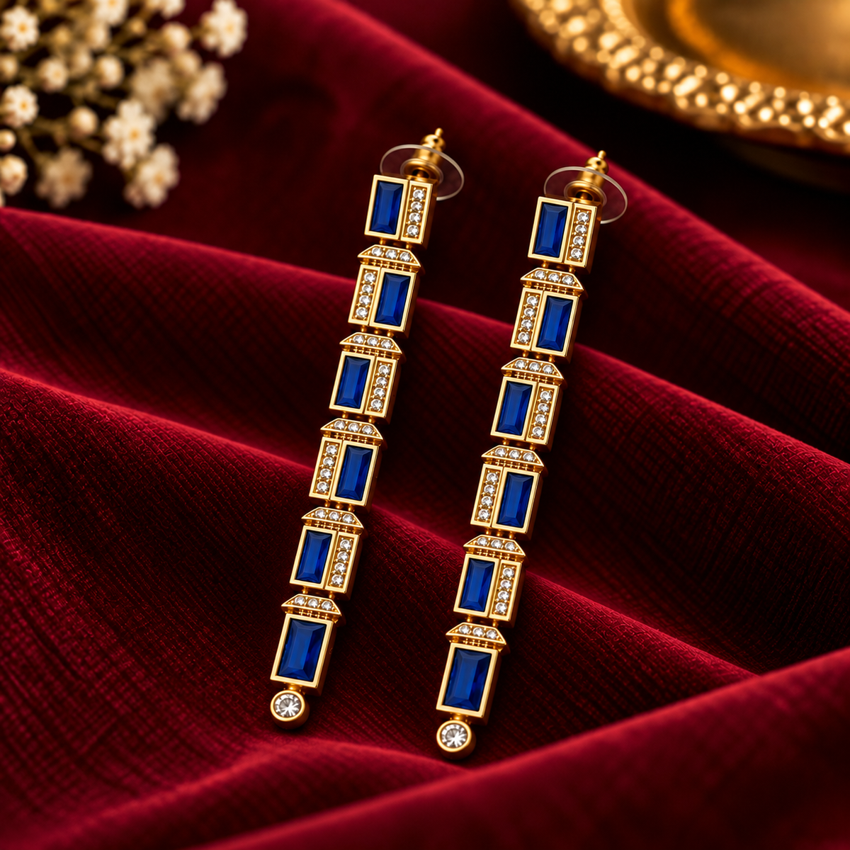 Imperial Blue Earrings