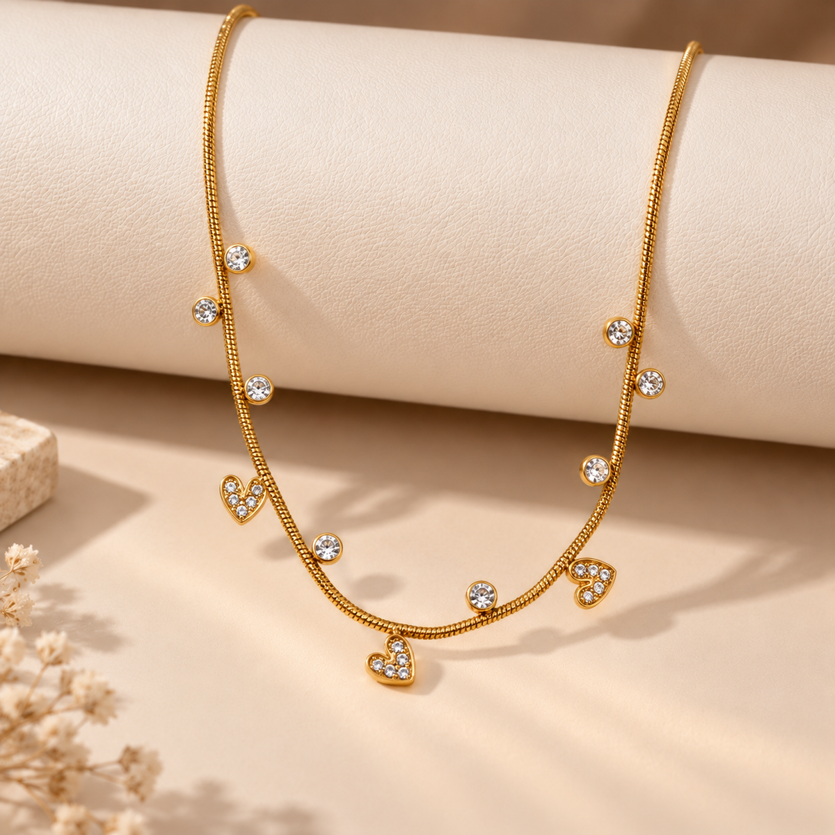 Crystal Heart Necklace