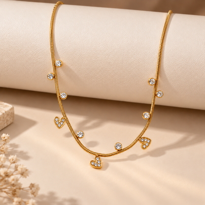 Crystal Heart Necklace