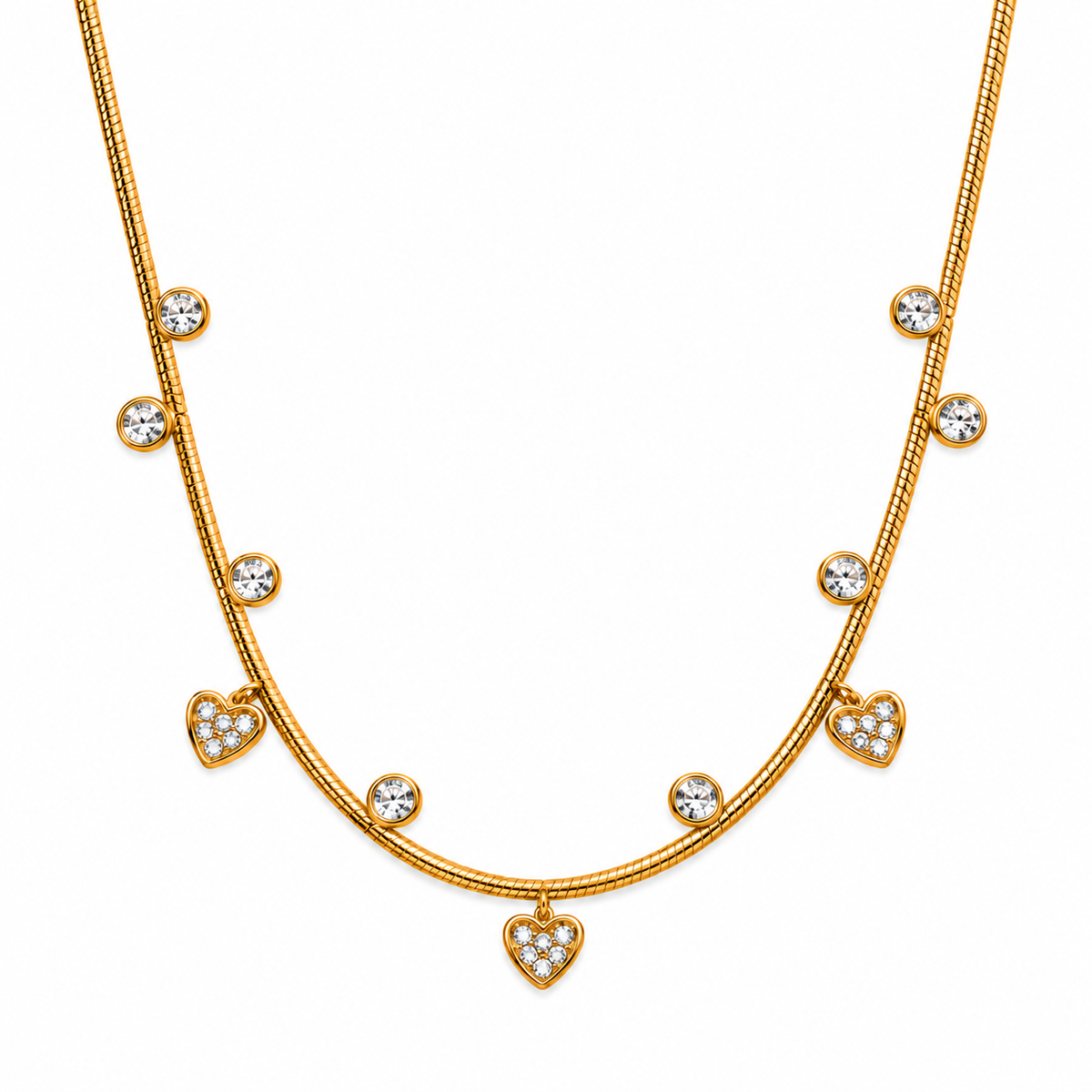 Crystal Heart Necklace