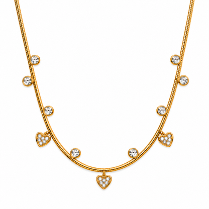 Crystal Heart Necklace
