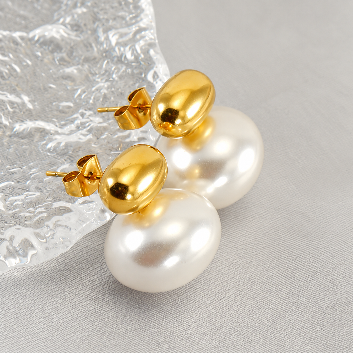 Aurelia Pearl Drop Earrings