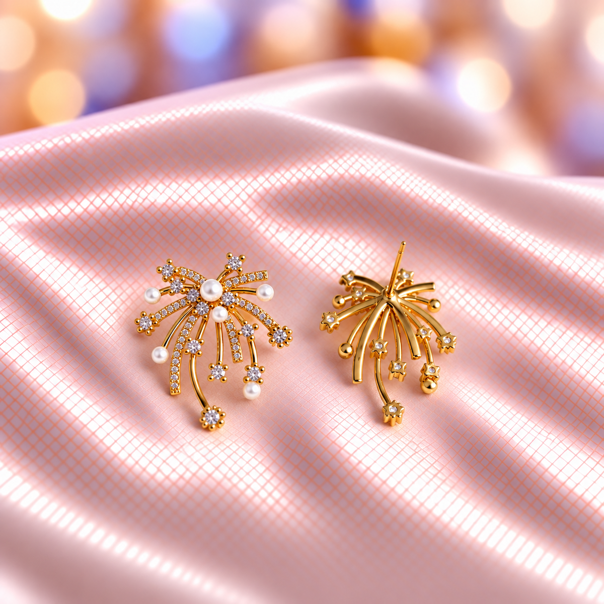 Celeste Pearl Cascade Earrings